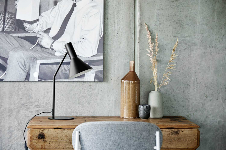 Frandsen Lyss tafellamp zwart