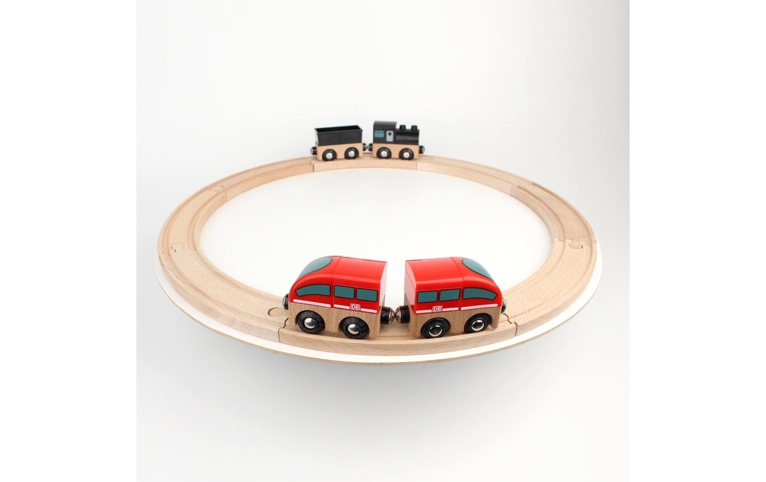 Mein Kreativ-ZugSet aus Regiozug und Dampflok mit Tender