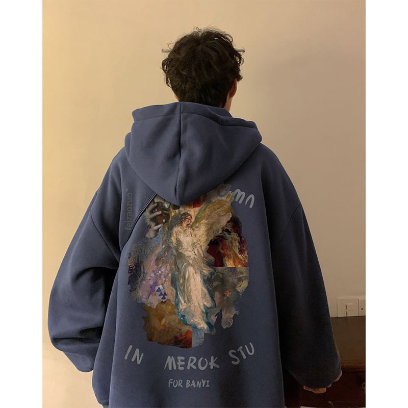 Lingaris - Grafische print hoodie