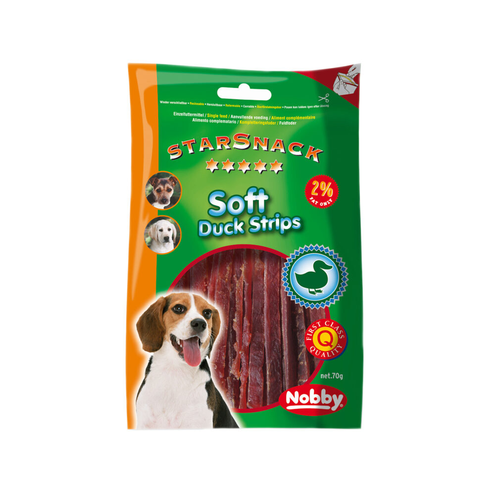 Nobby Starsnack Soft Duck Strips Eend