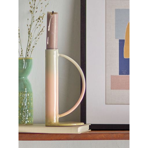 Bloomingville Peach Lysestage, Rose