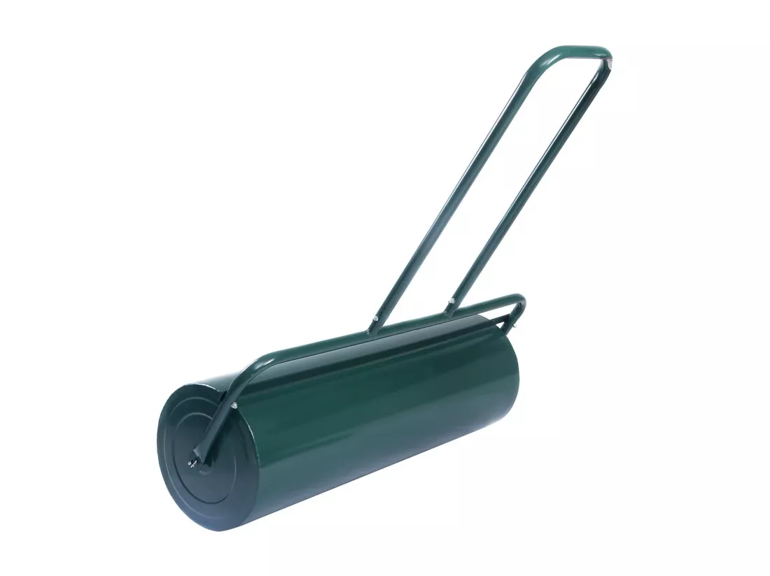 Rouleau à Gazon de Jardin avec Volume 63 L Ø du Rouleau : 30 CM Largeur 60 CM en Acier de Couleur Vert