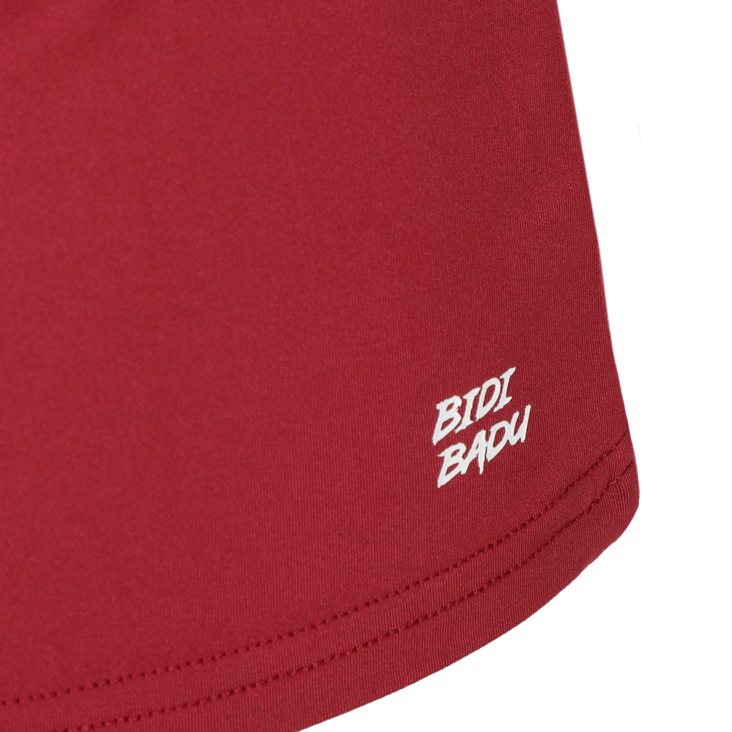 BIDI BADU V-Neck T-shirt Femmes - Rouge Foncé