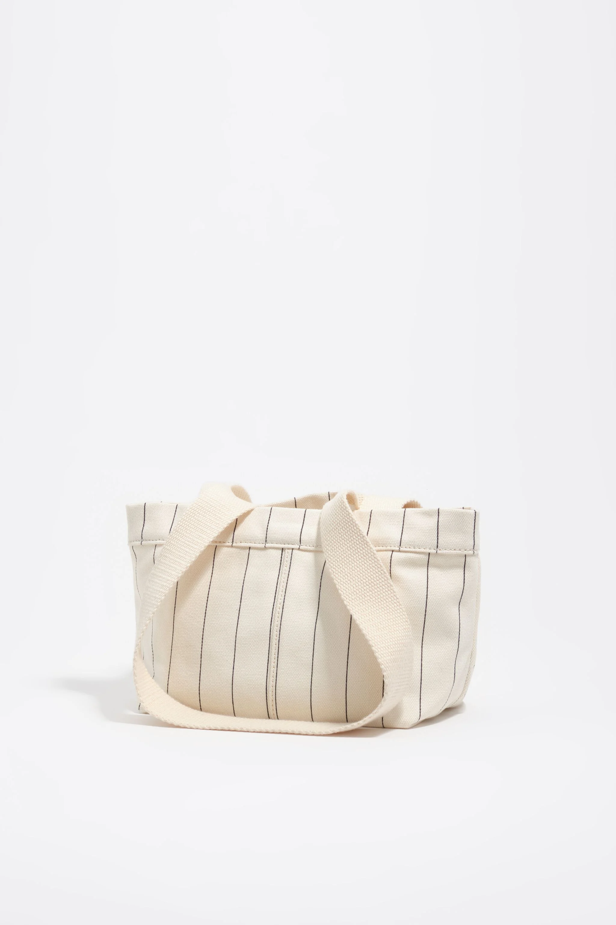 Bolsa mini de algodão off-white