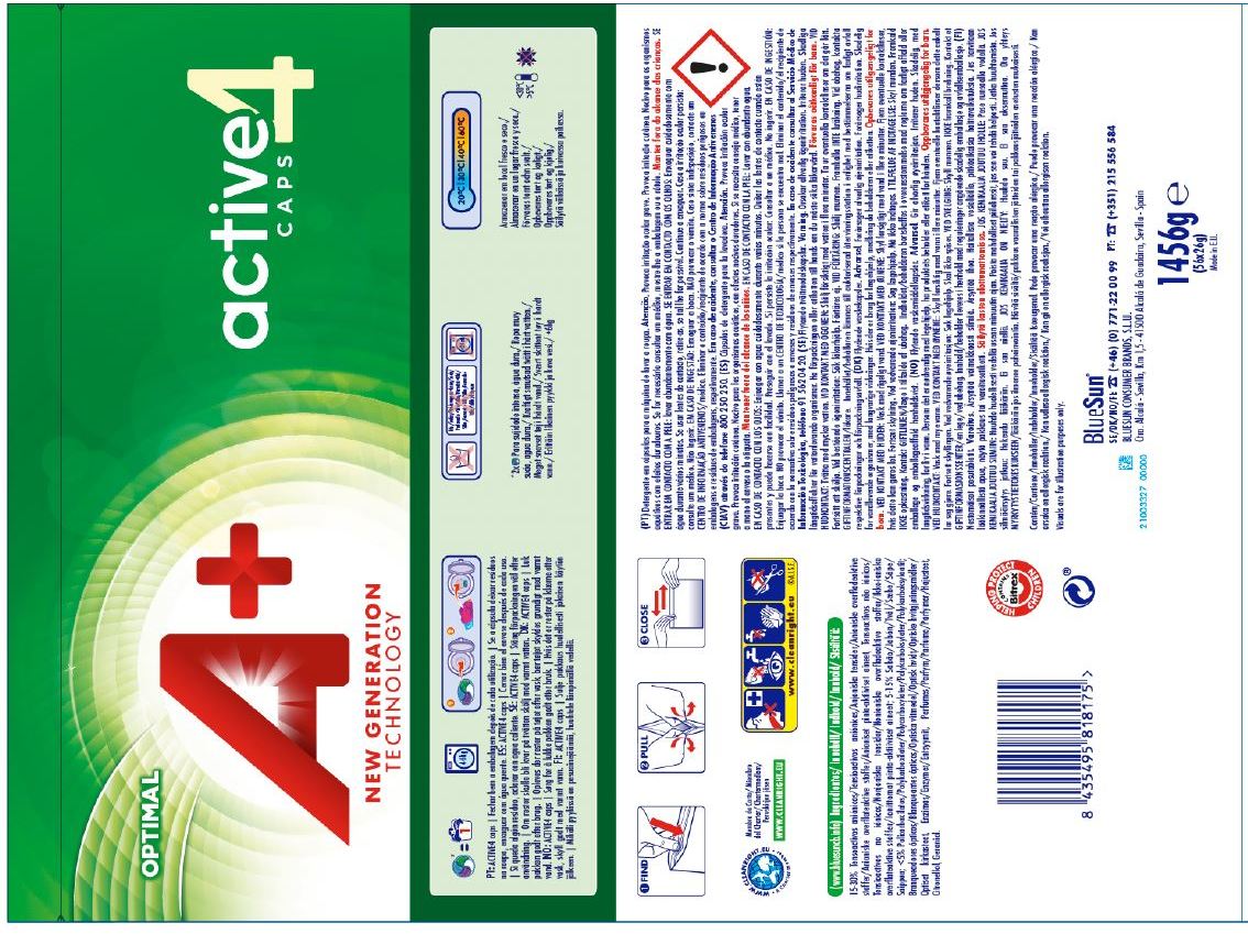 DETERGENTE ROUPA A  MÁQUINA CÁPSULAS OPTIMAL 56D