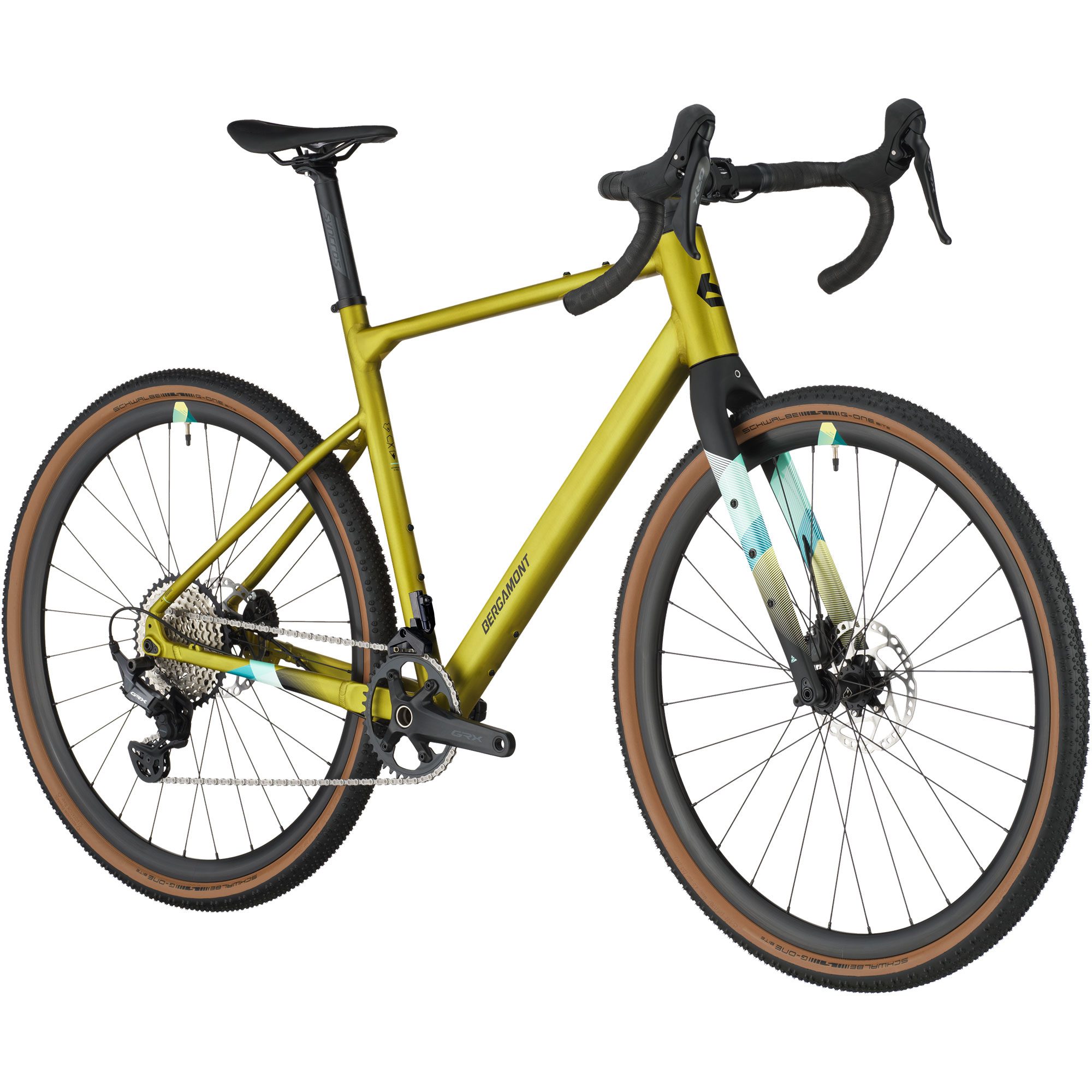 Bergamont Grandurance 8 Gravel Bike greenish gold