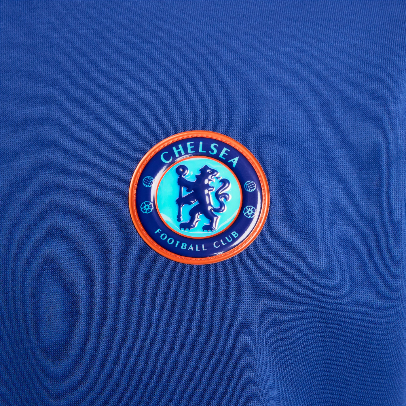 Nike Chelsea Club Hoodie 2024-2025 Blauw Lichtblauw Oranje