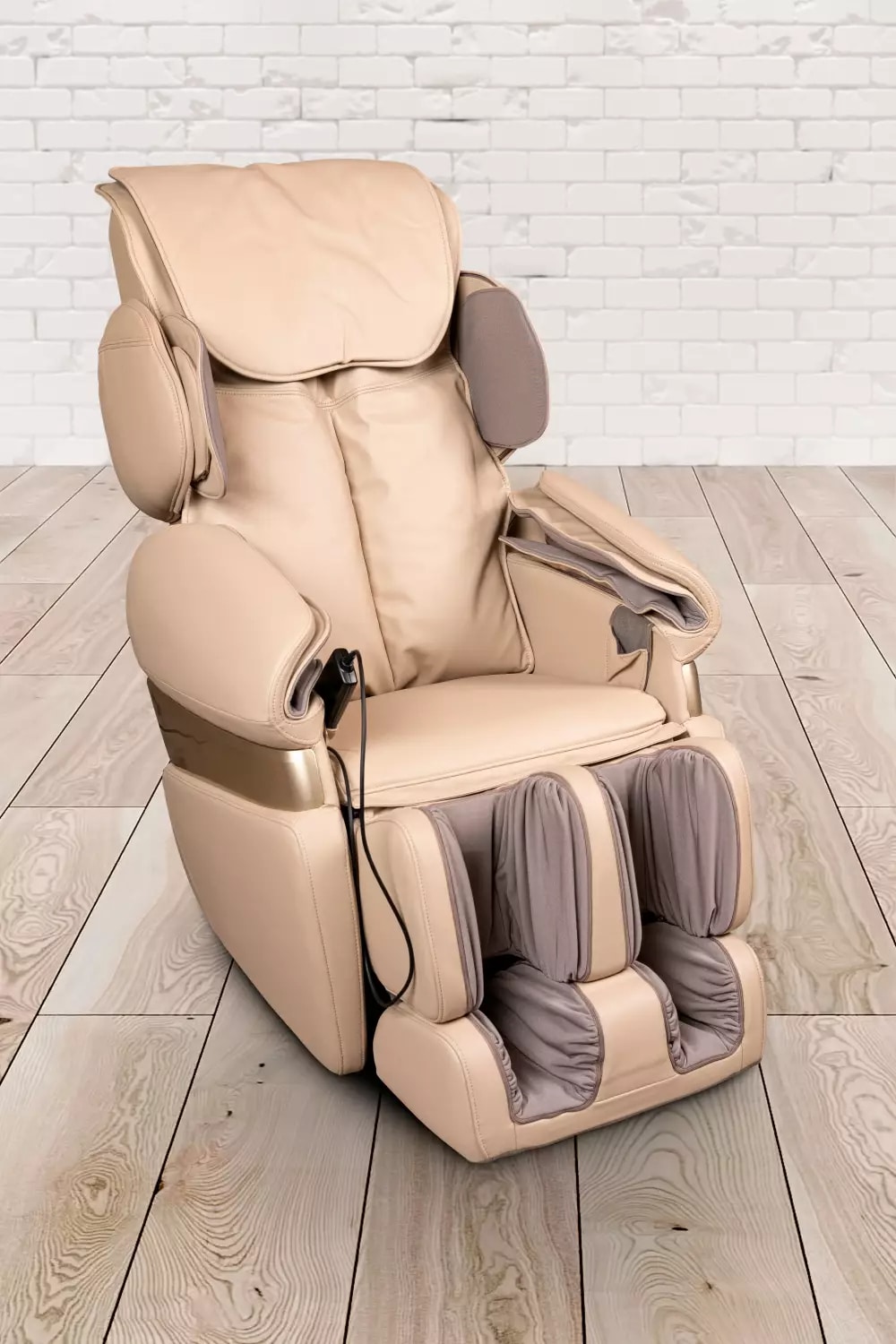 PureHaven Massage-Sessel 118x76x76 cm 6 Massagearten Rücken- Fuß- und Gesäßmassage - versch. Farben