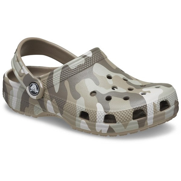 Køb Crocs Classic Camo Clog Mushroom/Multi