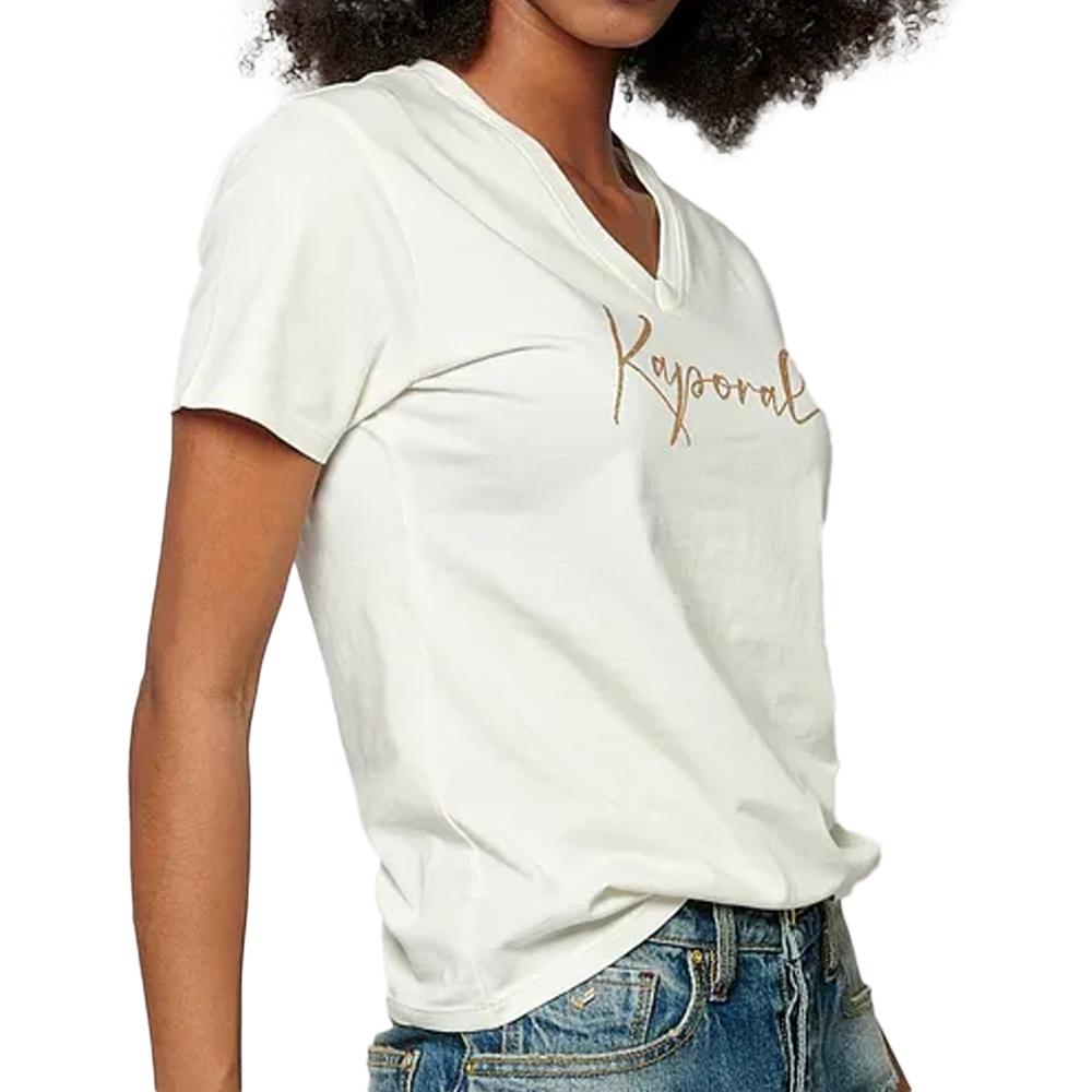 Kaporal T-shirt Blanc Femme Kaporal SIGNEH24