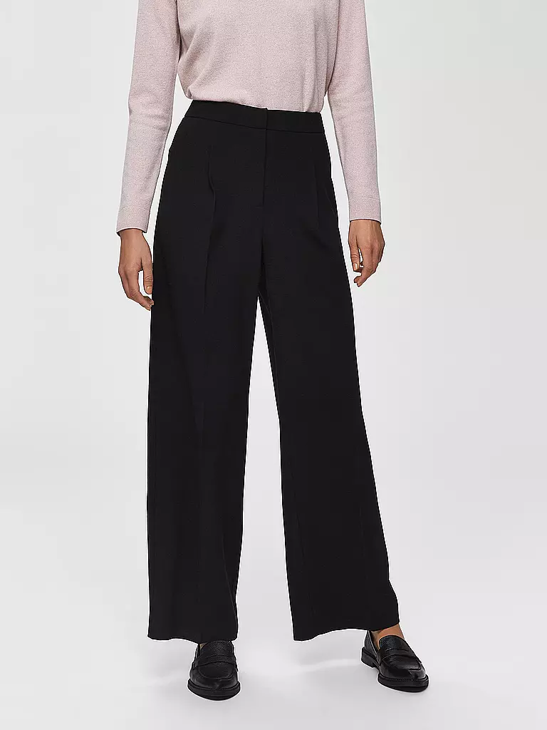SELECTED FEMME Marlenehose SLFTINNI schwarz
