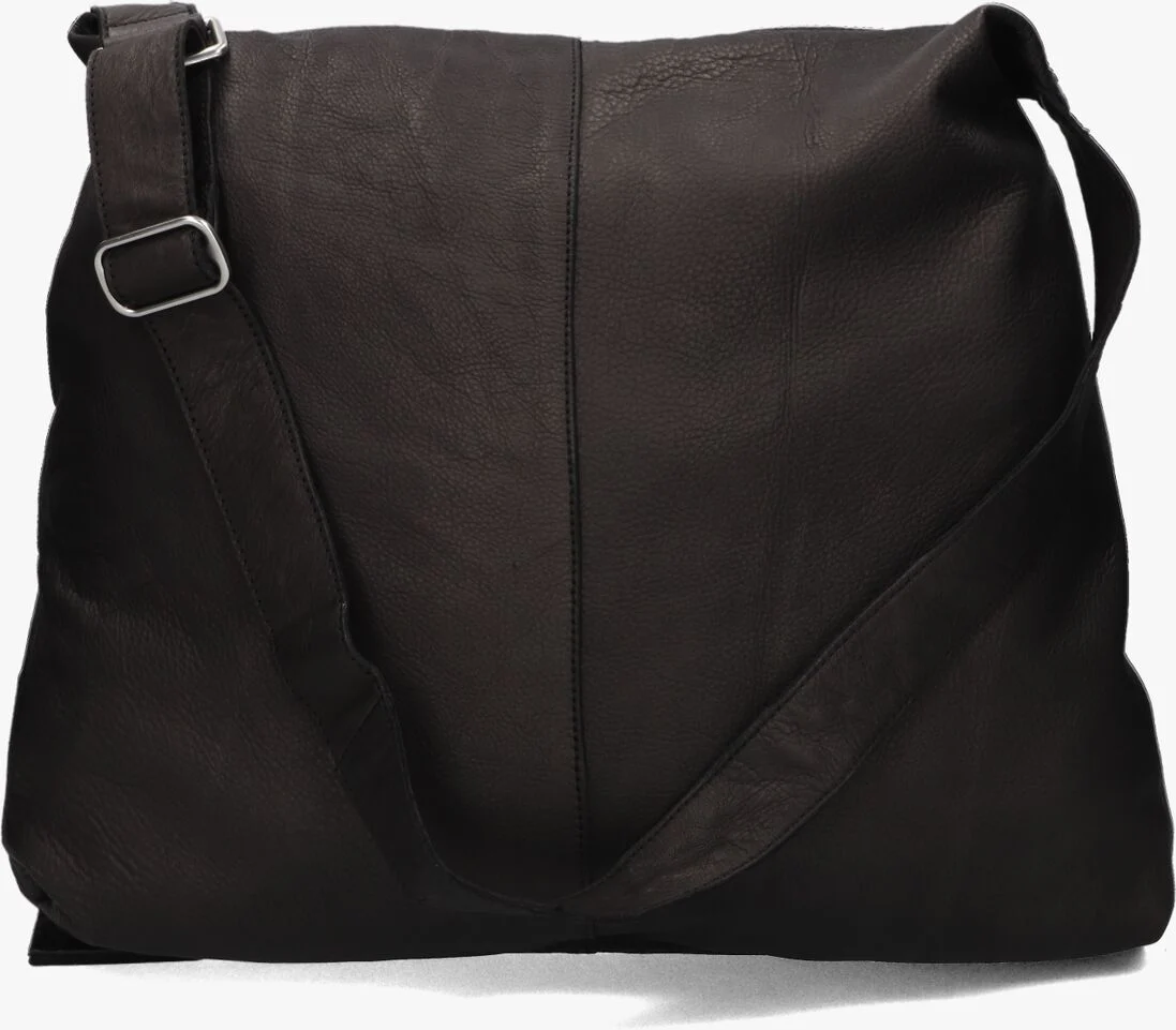 SHABBIES zwarte shabbies schoudertas jay