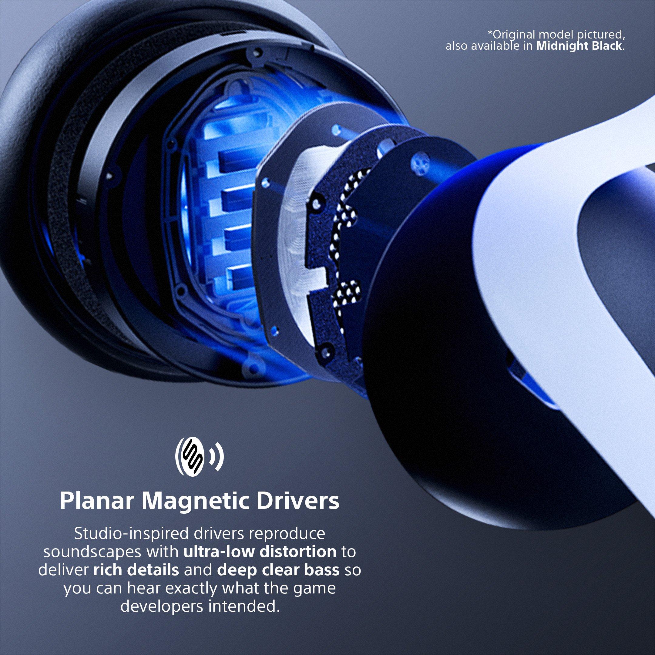PlayStation PULSE Elite Wireless Headset – Midnight Black