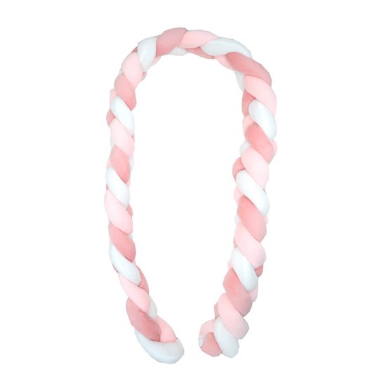 Coussin tresse   Rose        200 cm   de               Babycalin