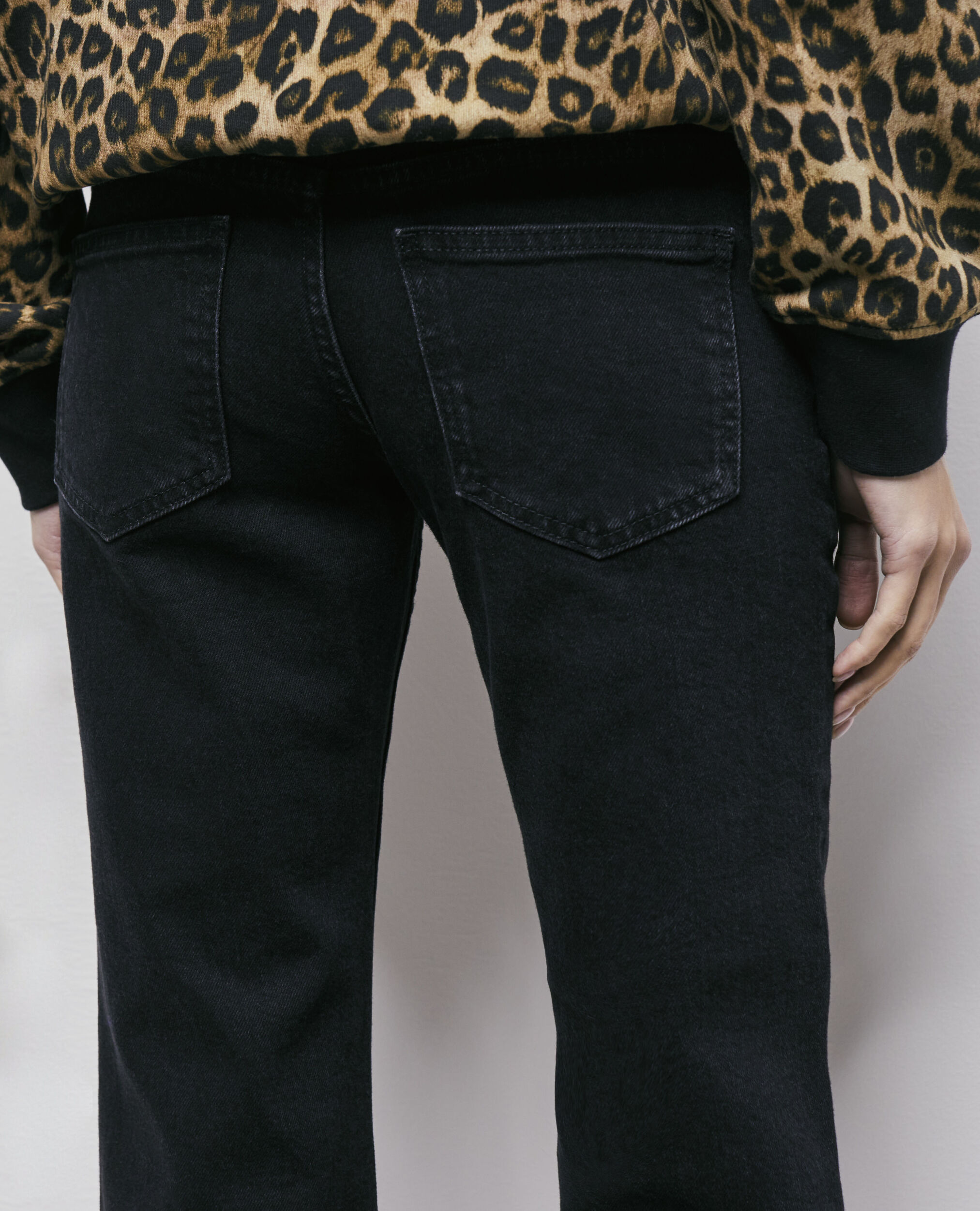 Jean bootcut noir