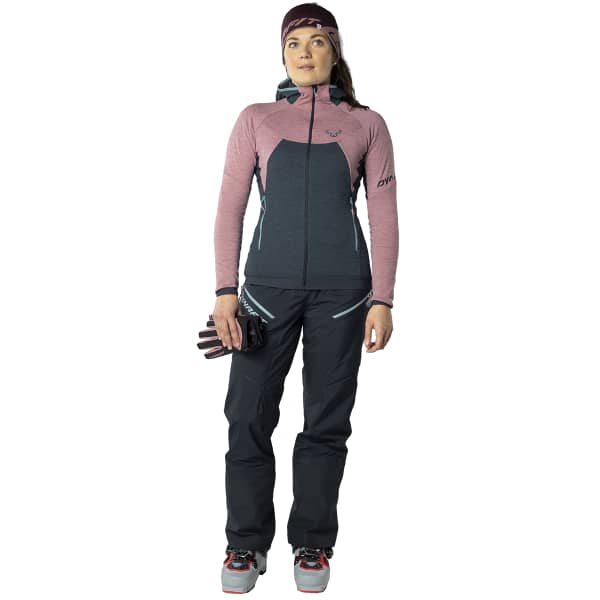 Veste polaire ski rando DYNAFIT TOUR WOOL THERMAL W HOODY MAKOROSA