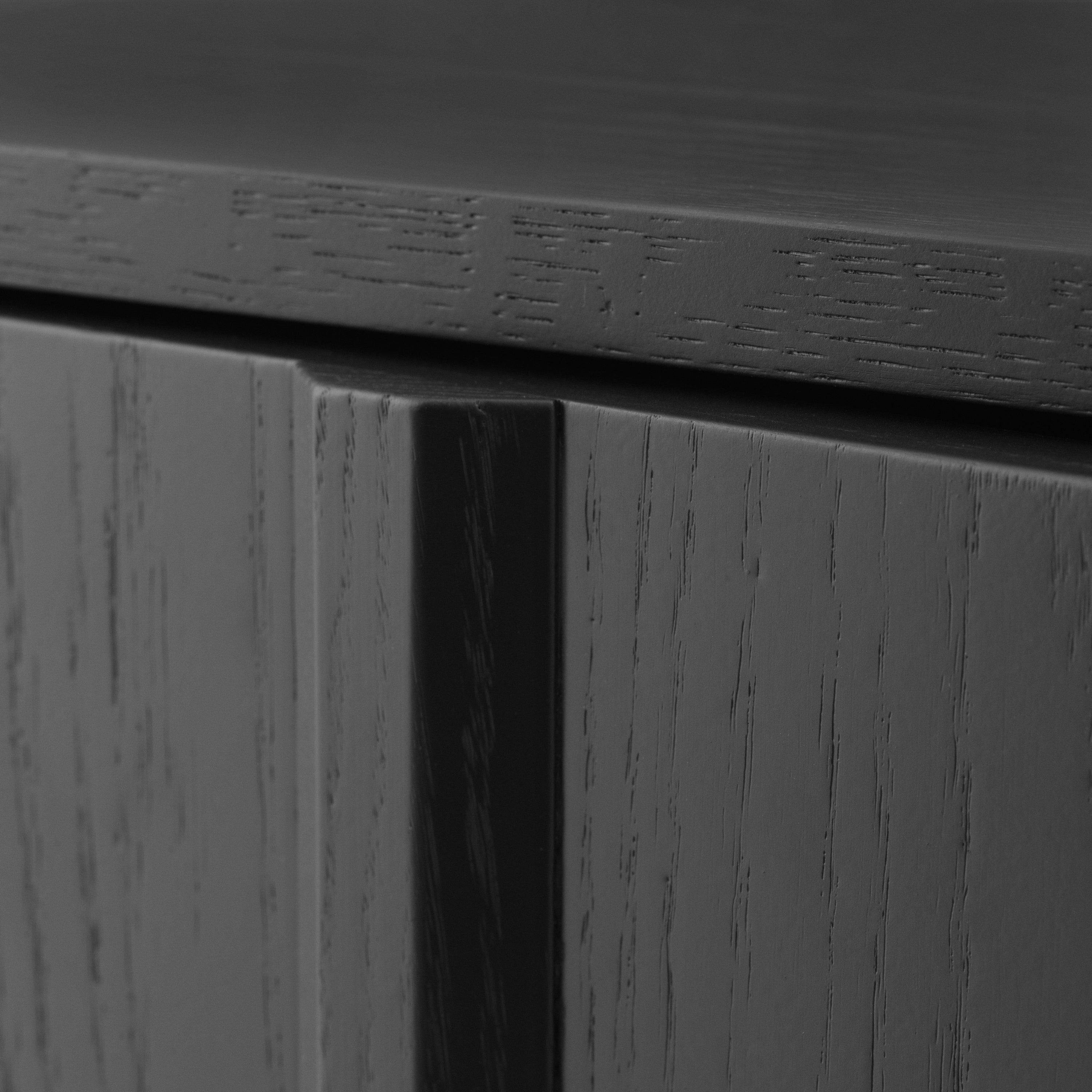 Normann Copenhagen Rib Dressoir - Eiken - Zwart