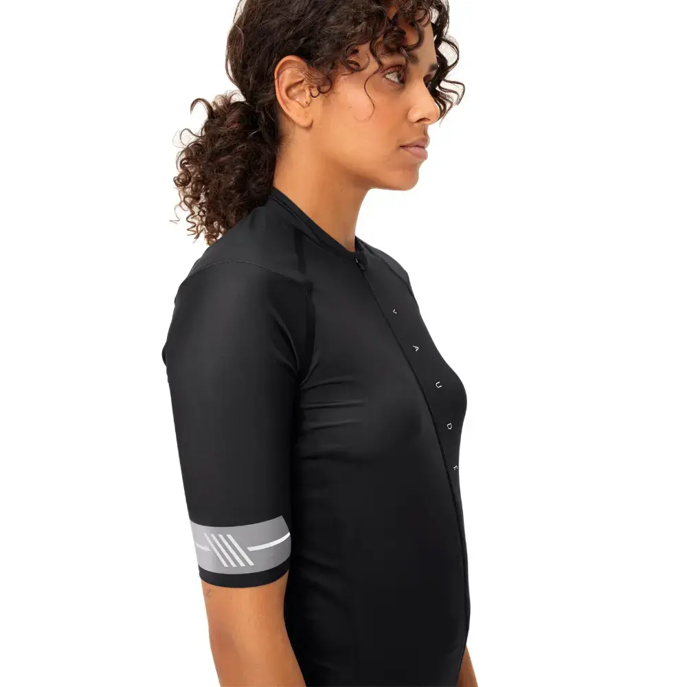 VAUDE Furka FZ II Fietsshirt Korte Mouwen Zwart Dames