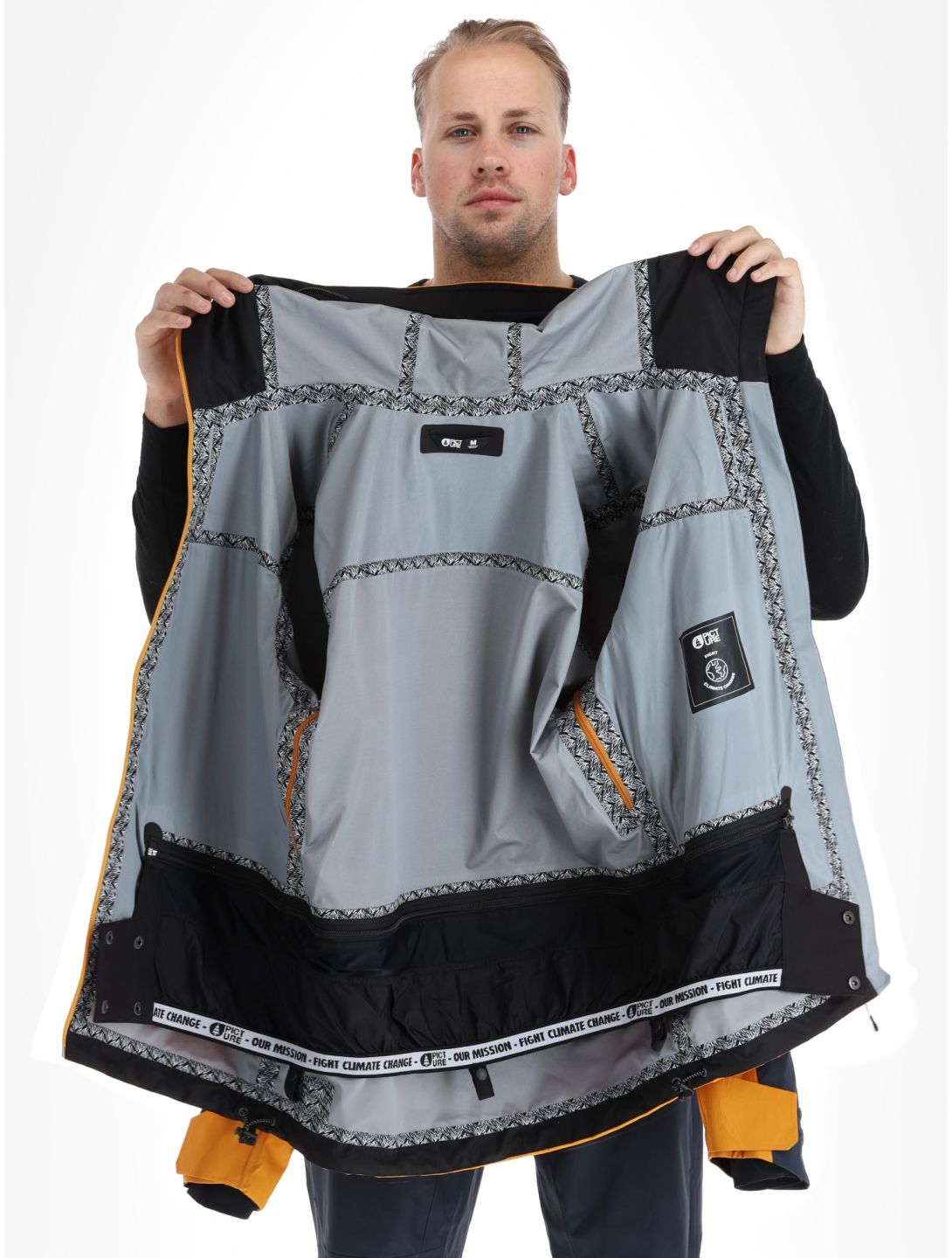 Broader 3L hardshell ski-jas heren
