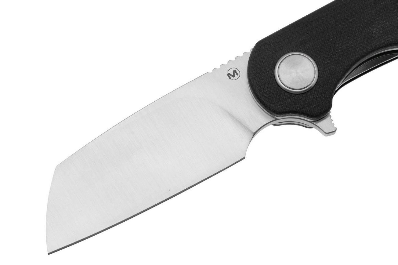 Böker Magnum Cliff Wharn 01BM0002, Satin 440B, Black G10, zakmes