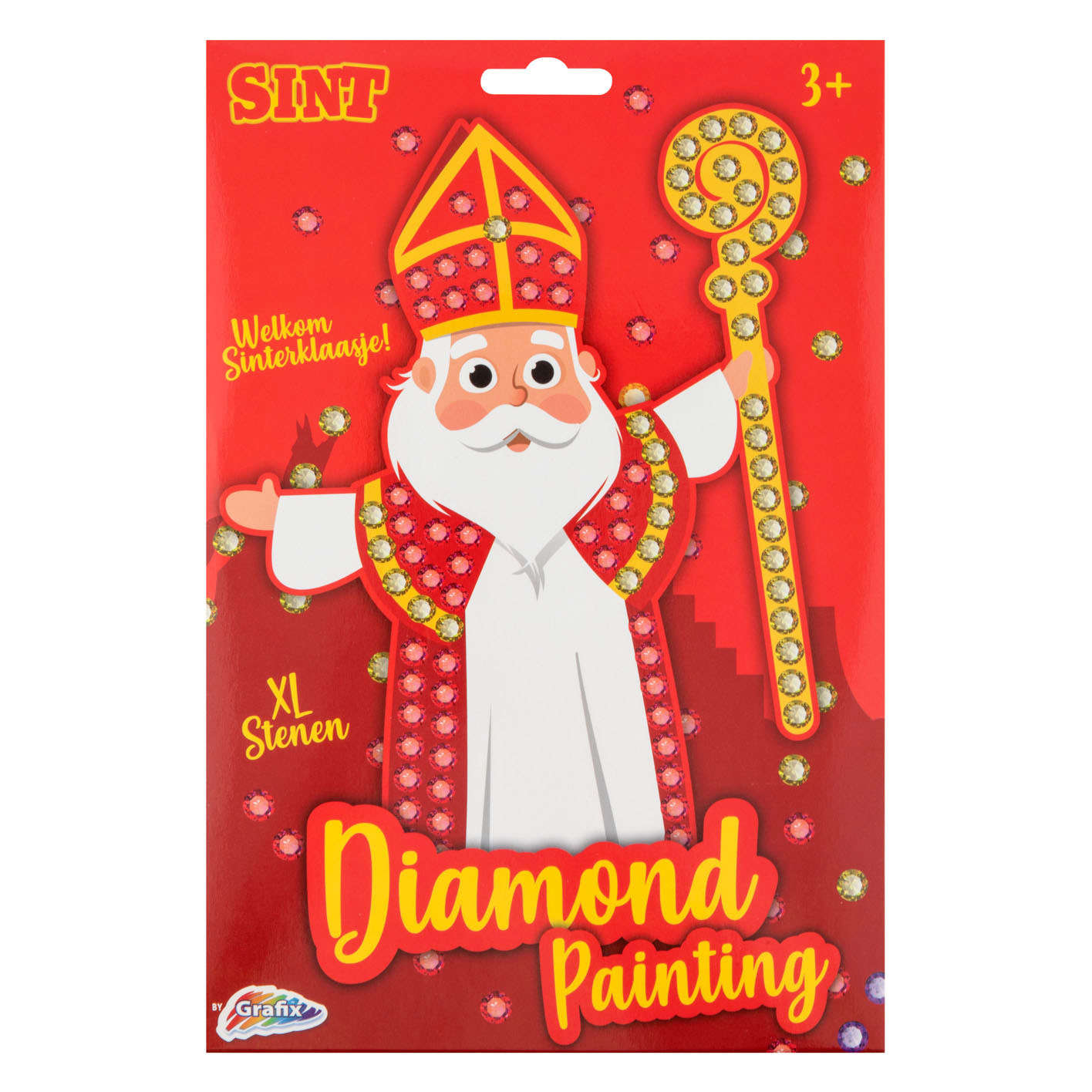 Sinterklaas Mozaiek Diamond Painting - XL Stenen