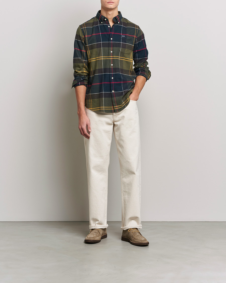 Barbour Lifestyle Ederton Flannel Check Shirt Classic Tartan