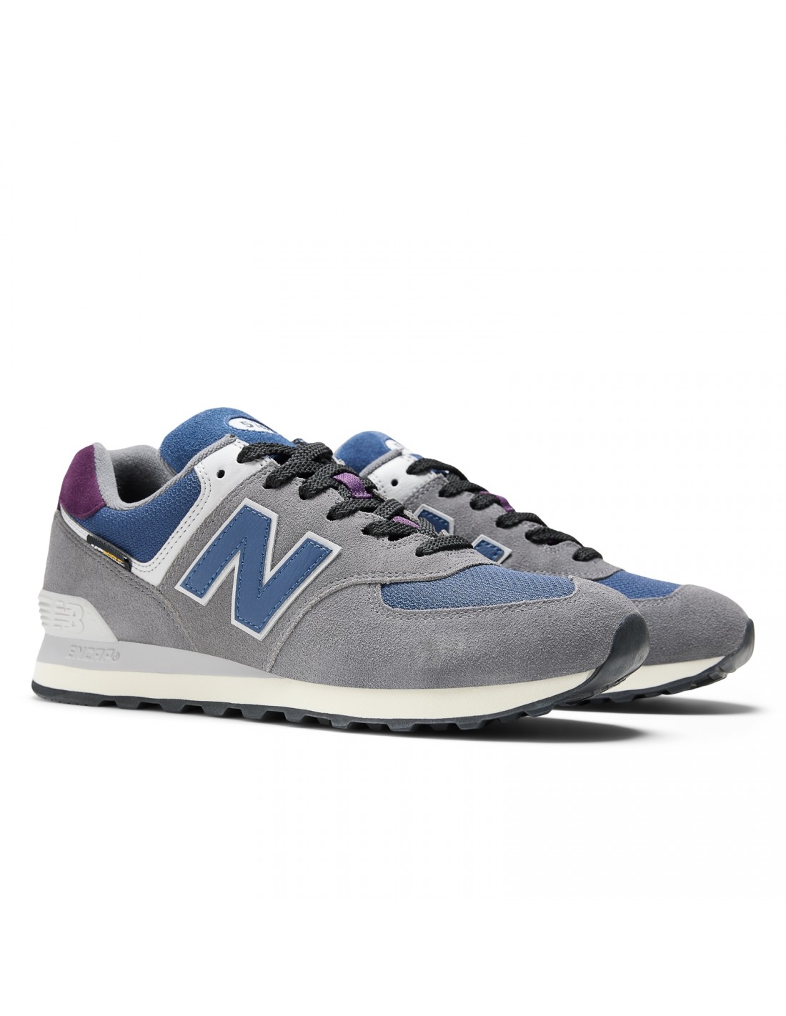 new balance Sneakers Homme 574 Gris/Bleu Daim