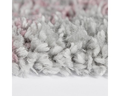 Etnisch tapijt, ruitpatroon, roze/grijs, 160x230 cm
