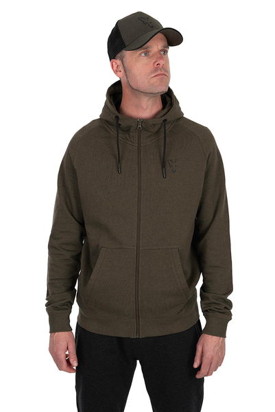 Gilet Fox Collection LW Hoody Green & Black