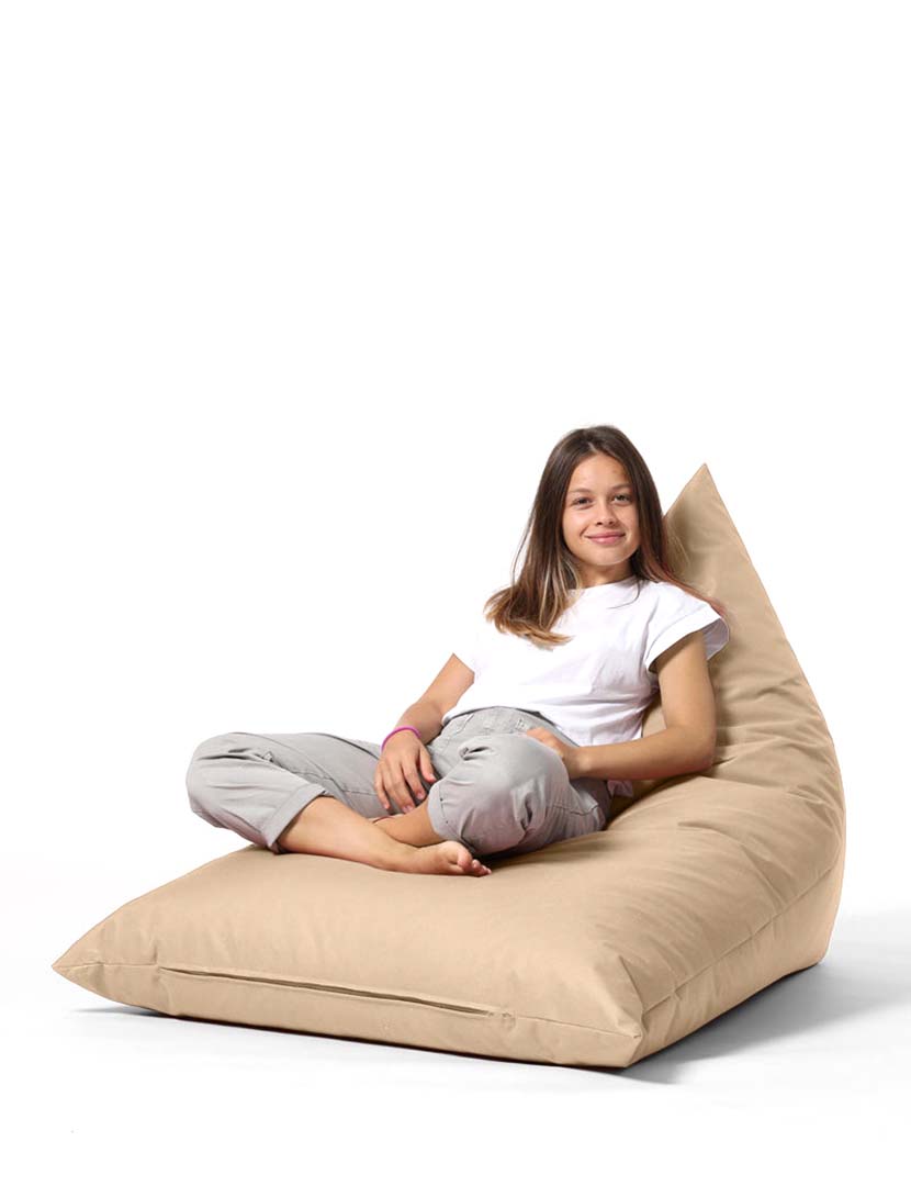 Large Pyramid Puff Bed Mink