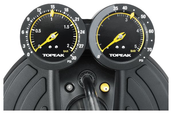 Pompe à Pied Topeak Joeblow Dualie Fat Bike / VTT