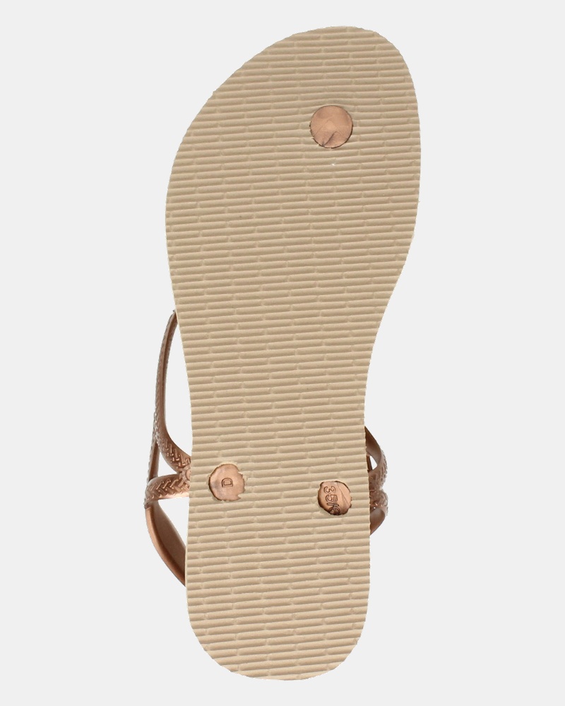 Havaianas Luna Slippers  - goud