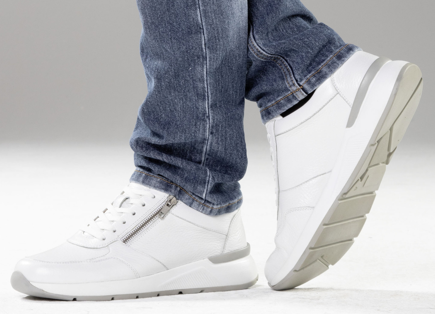 GINO GALANTE Sneaker aus Hirsch-Nappaleder