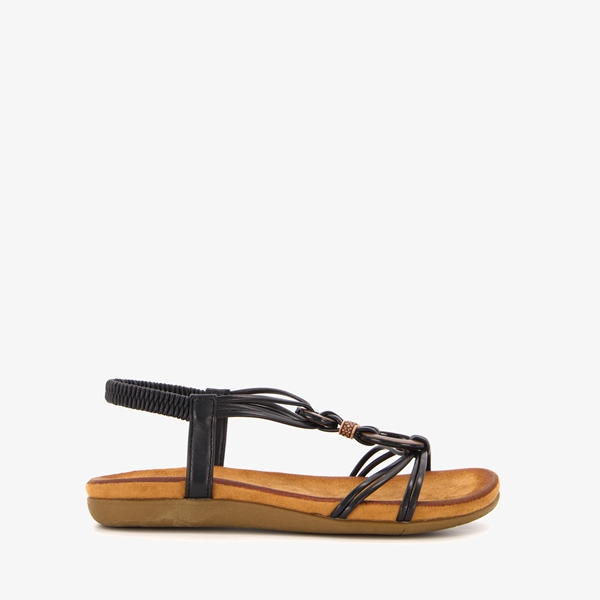 Blue Box dames sandalen zwart
