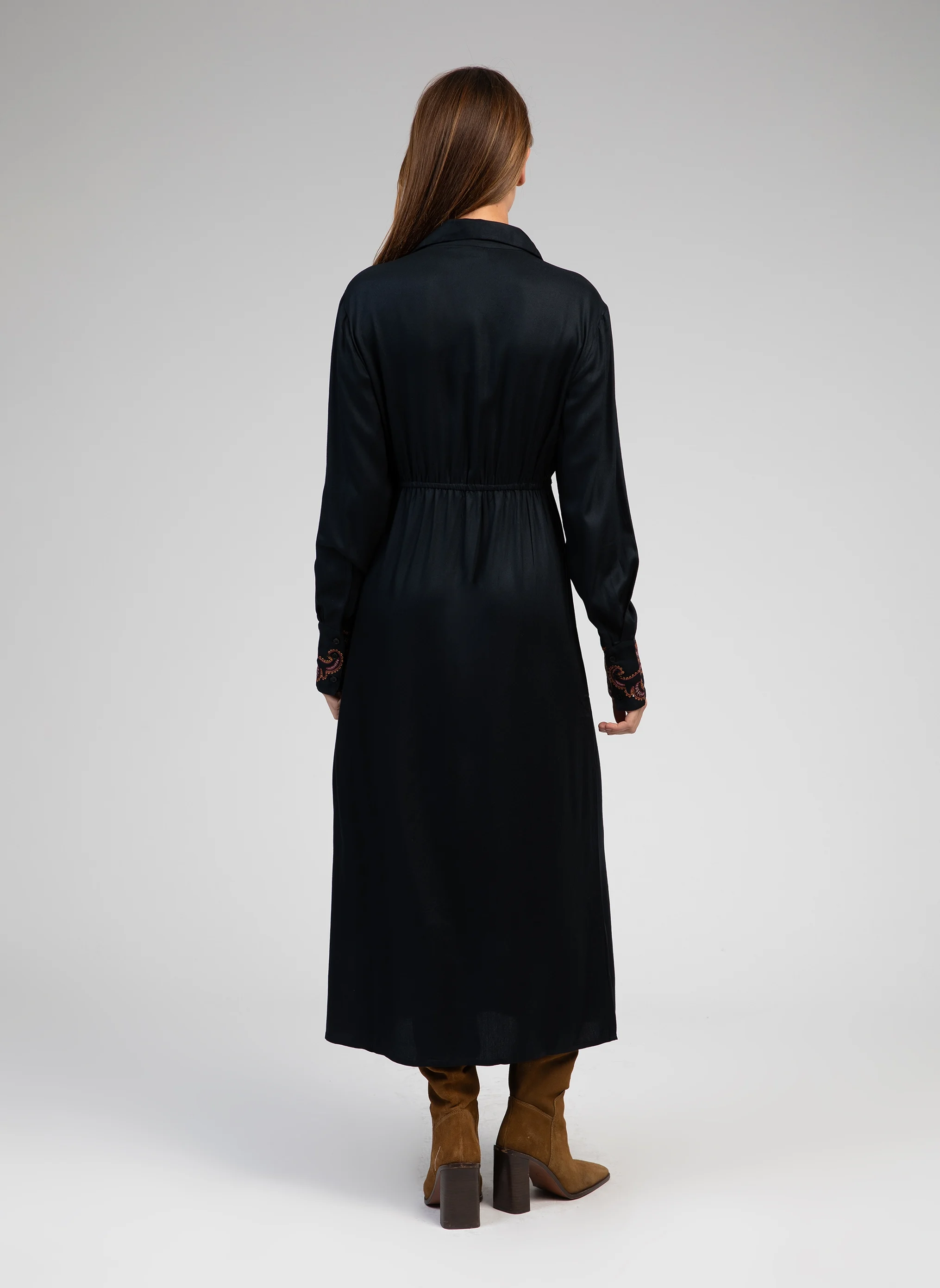 OWINY - Robe longue brodée |