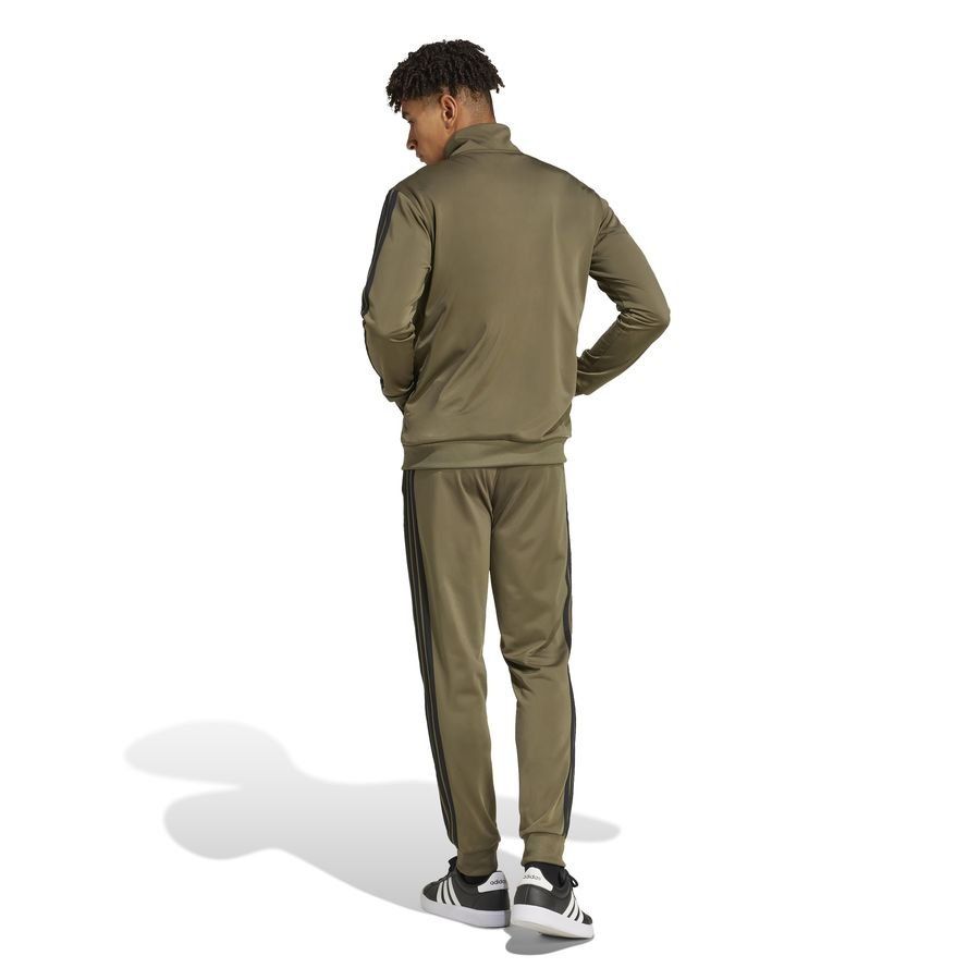 adidas Survêtement 3-Stripes - Vert/Noir
