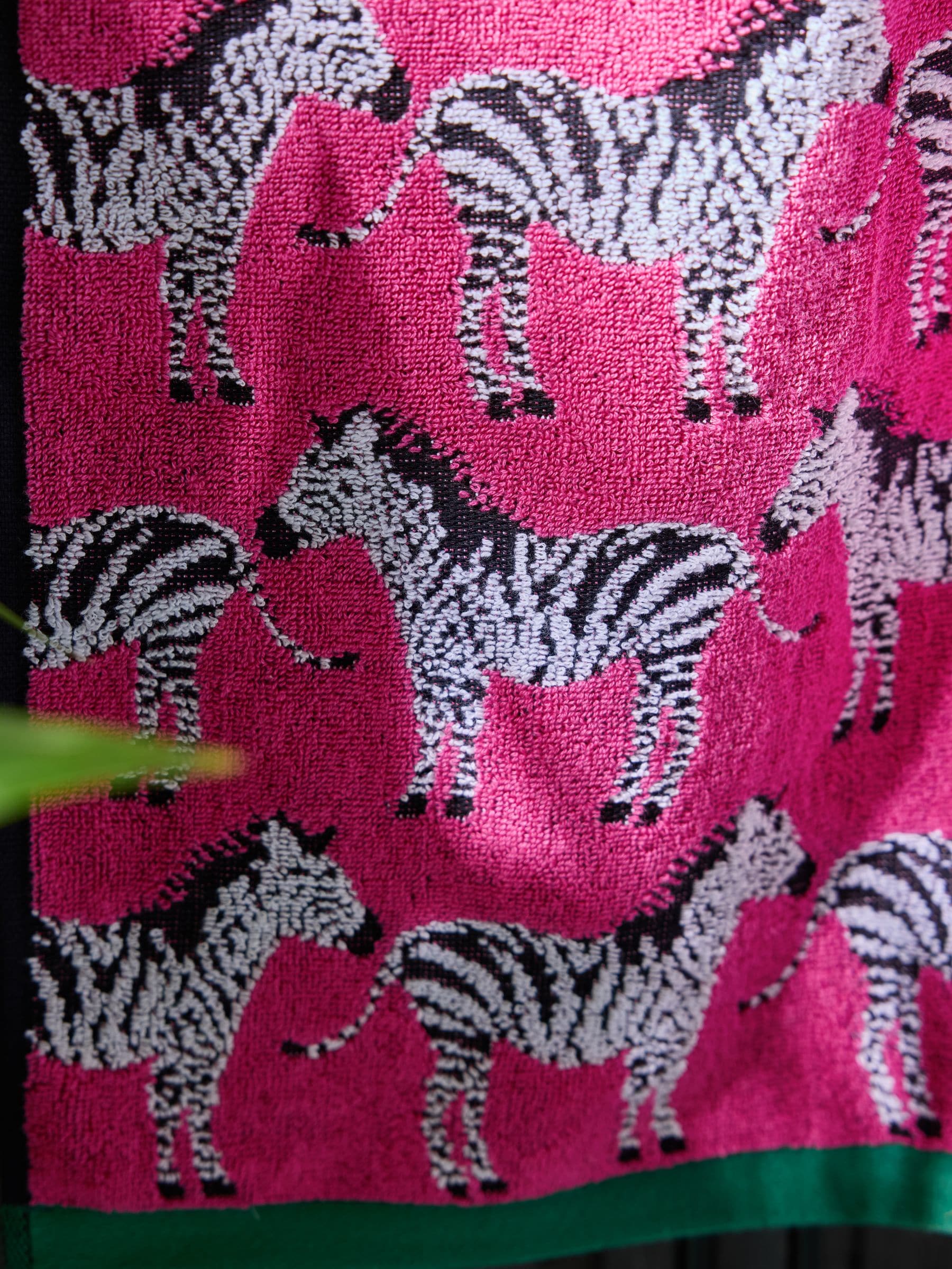 Zebra 100% katoenen handdoeken