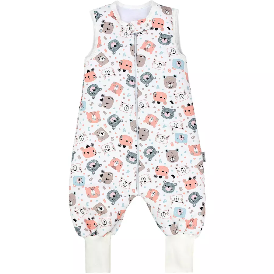 TupTam Winter Babyschlafsack mit Beinen 2,5 Tog koralle