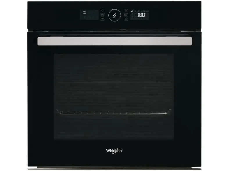 Whirlpool AKZ 6230 NB - Ovn - til indbygning - niche - bredde: 56 cm - dybde: 55 cm - højde: 60 cm - med selv-rengøring - Klasse A  - sort