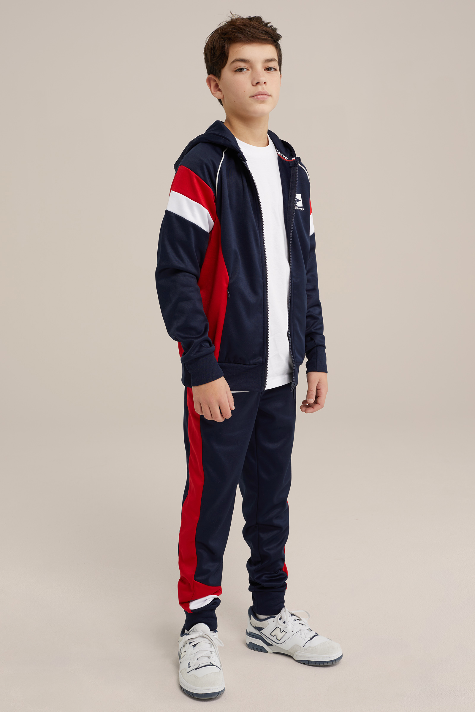 Jongens vest met capuchon Bad Boys Multikleur