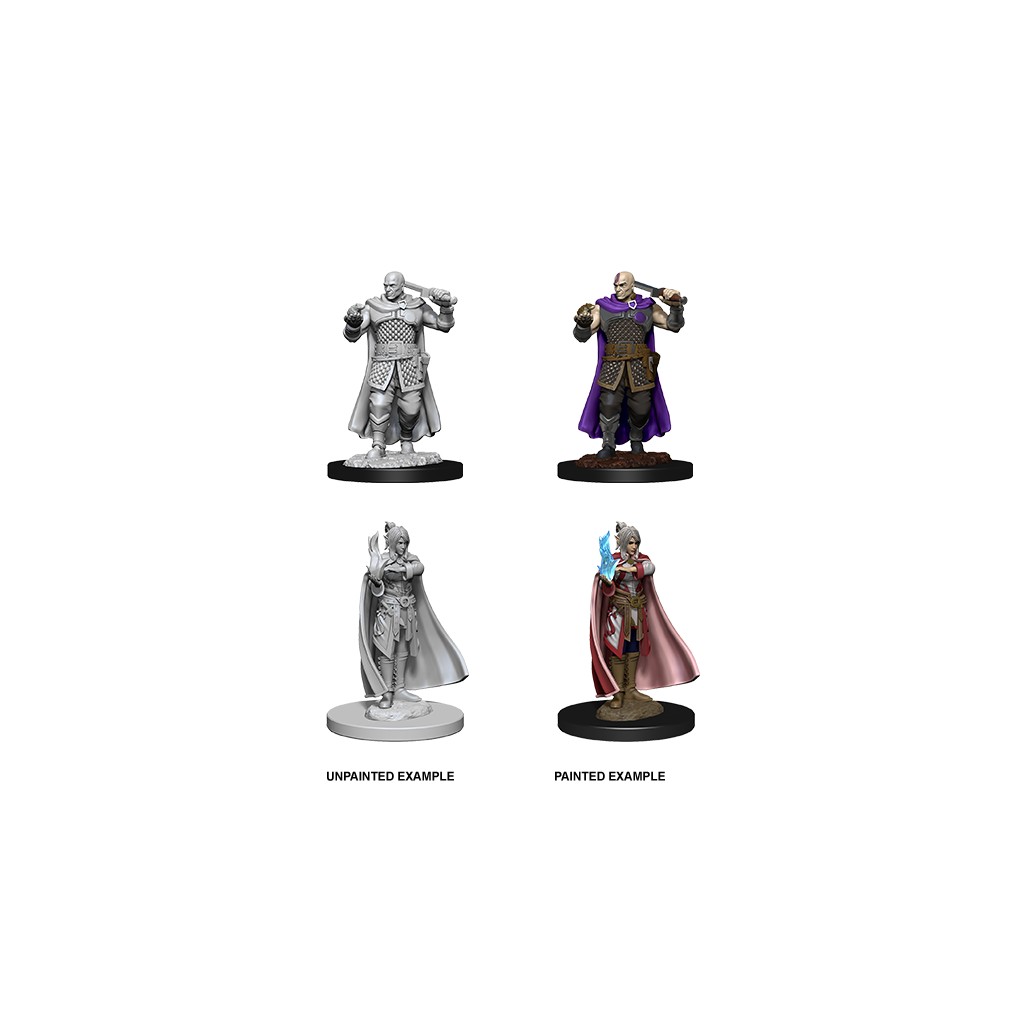 D&D Nolzur's Marvelous Unpainted Miniatures: Minsc & Delina
