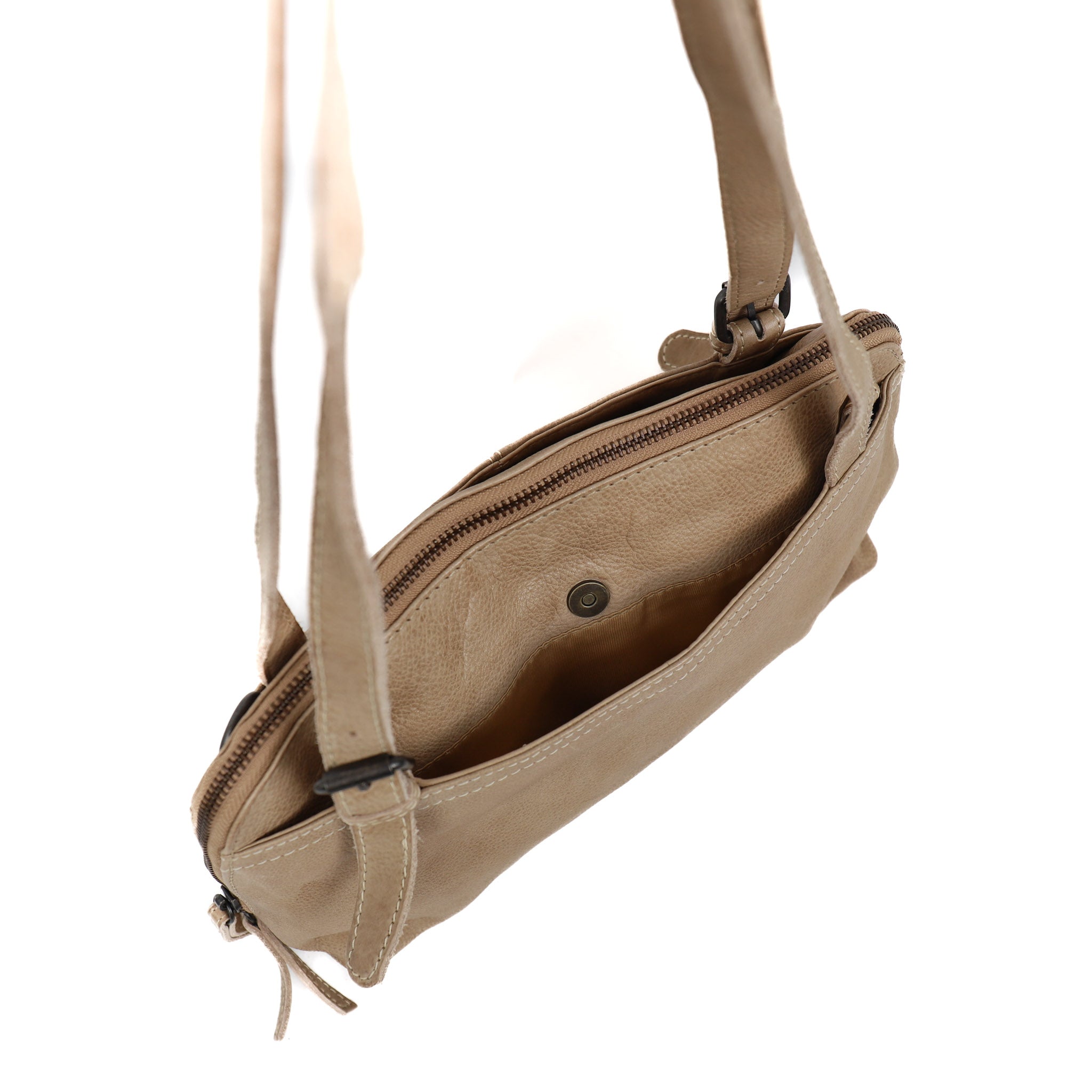 Hand-/schoudertasje 'Daphne' beige Beige