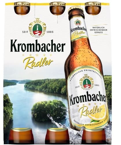 Krombacher Radler 6x0,33 l (MEHRWEG)