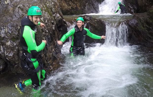 Canyoning-Tour-Haiming – Action und Abenteuer |mydays