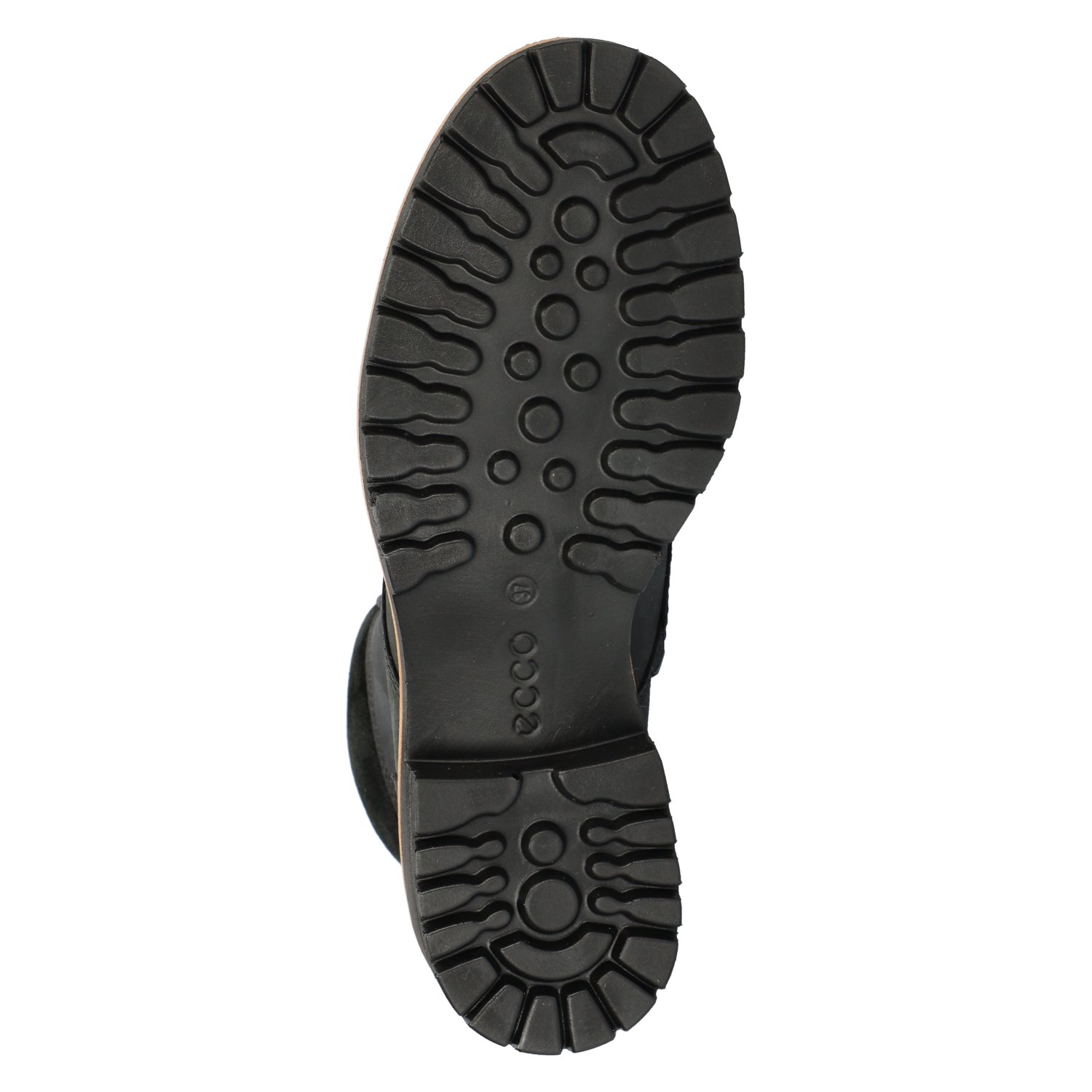Elaina heren veterboot Ecco Zwart