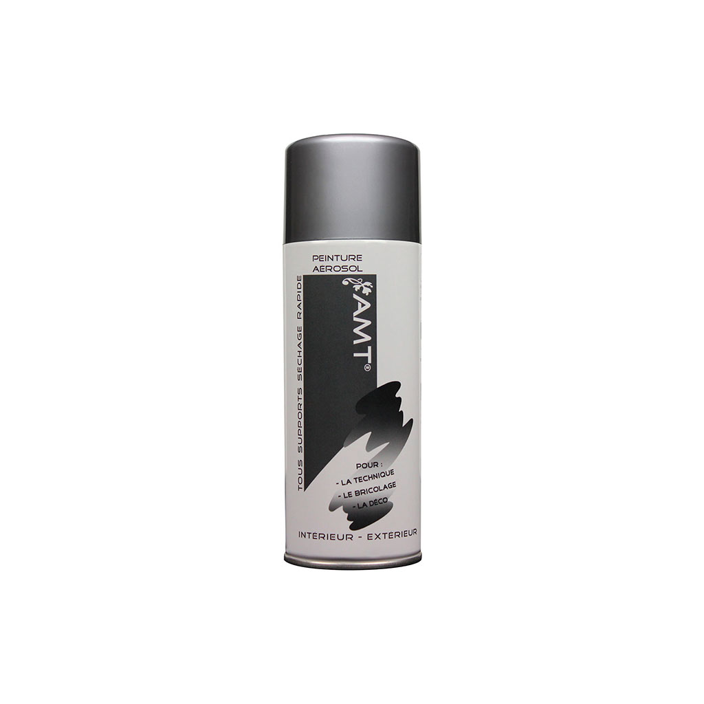 Peinture aérosol argent métallisé 330ml