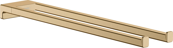 Porte serviettes double 45 cm bronze Addstoris Hansgrohe