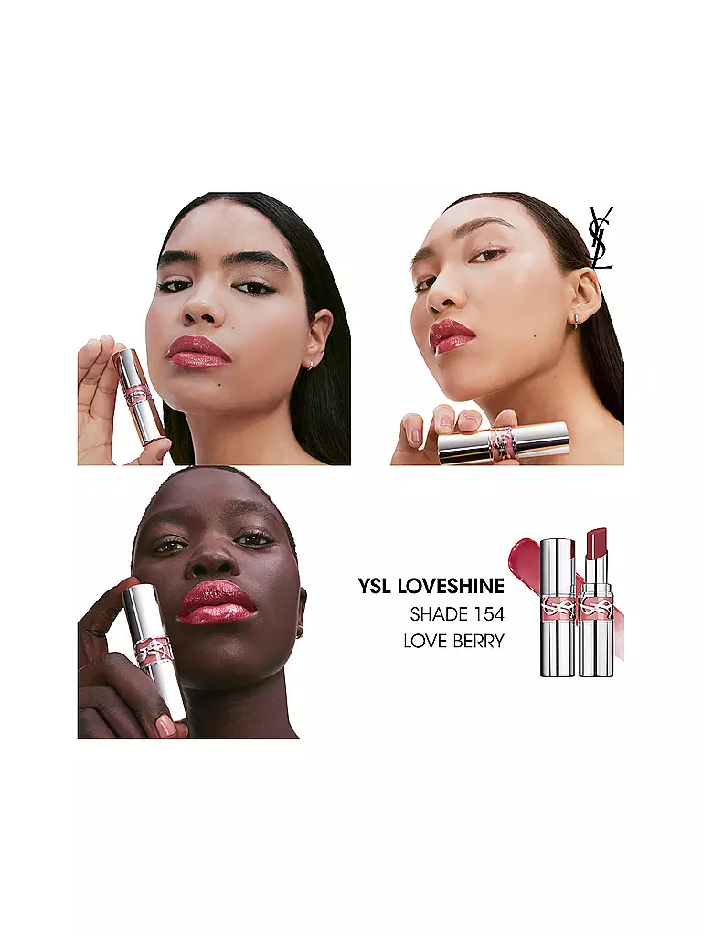 YVES SAINT LAURENT Loveshine Lippenstift (154 Pink in Shine) beere