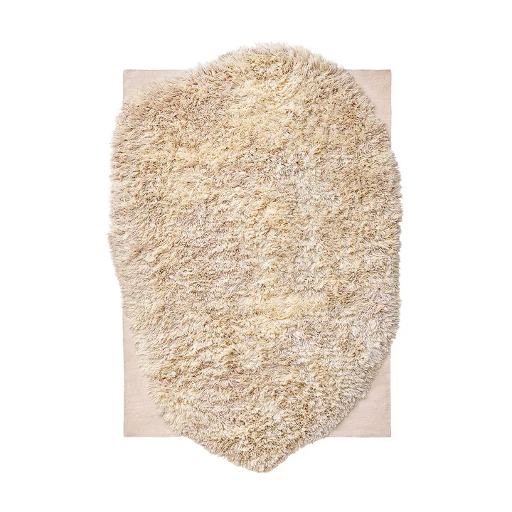 nanimarquina - Alga Teppich, 179 x 270 cm, off-white
