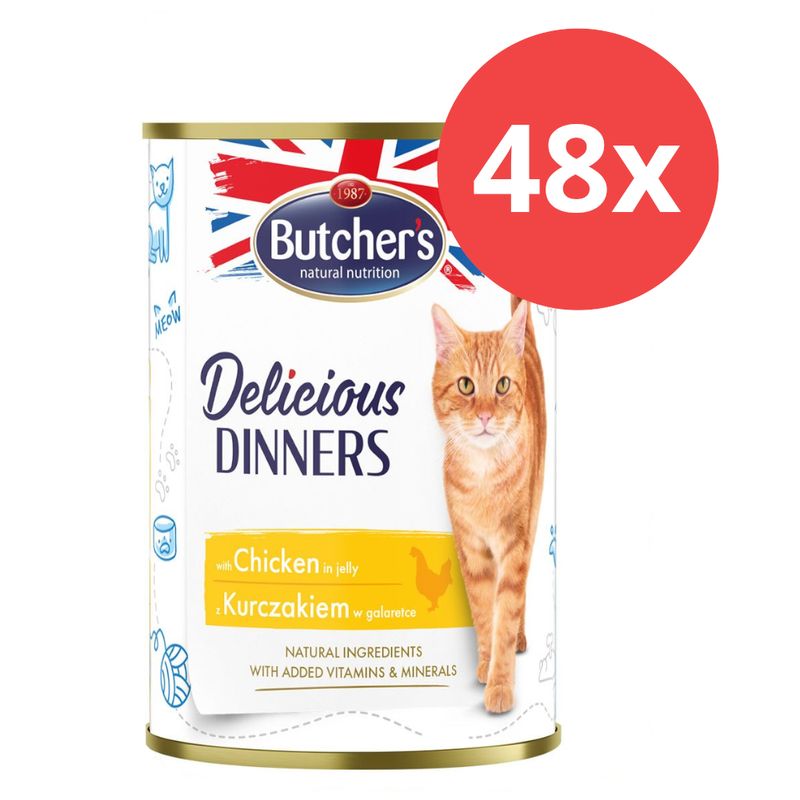 Lot Butcher's Delicious Dinners 48 x 400 g